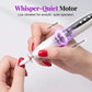 💅✨ 2-w-1 Elektryczny Pilnik do Paznokci z Lampą UV – Przenośny, Bezprzewodowy, Do Trwałego Manicure Salonowego w Domu 💖🔋