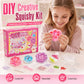 🧁 Zestaw DIY do robienia zabawki sensorycznej "Smażony Lód" z wzorem kocich łapek dla dzieci