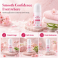 🍒✨ 50% ZNIŻKI! Delikatny depilator roll‑on do ciała – kojący zapach kwiatu wiśni, precyzyjna kulka, delikatny dla wrażliwej skóry. Gładka skóra bez bólu! 🛡️💚
