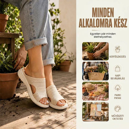 👡🌬️ Naisten hengittävät neuleplatformisandaalit – kevyet ja pehmeät ✨