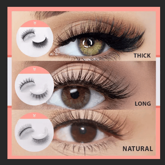 🔥🔥🔥Reusable self-adhesive false eyelashes (45% DISCOUNT)