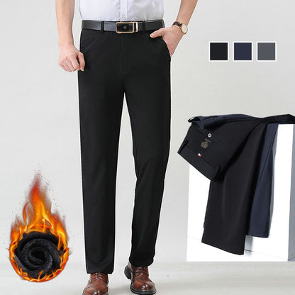 Men’s Fashionable Stretch Plush-lined Suit Pants（Great Sale⛄BUY 2 Get 5% OFF）