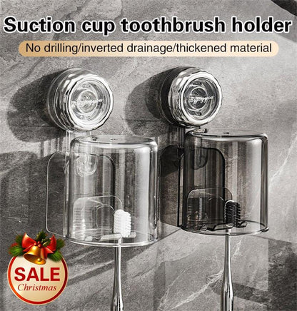 Suction Cup Toothbrush Holder